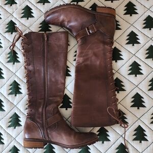Sofft Brown Lace Up Boots